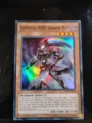 Elemental HERO Shadow Mist SDHS-EN001 Structure Deck: HERO Strike 1st Edition-image