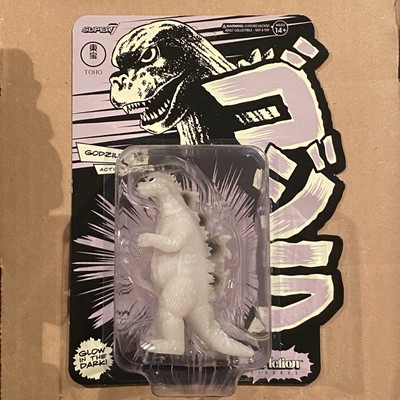 Super7 Godzilla 74 Glow In The Dark  Reaction Figure - SDCC-image