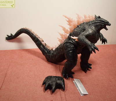Godzilla X Kong heat-Ray Breath Godzilla Remote Control Figure-image