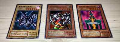 2001 Yu-Gi-Oh! OCG Structure Deck: Joey JY 3-Card Set-image