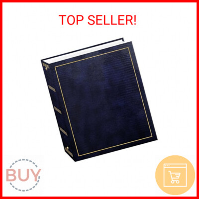 Pioneer Photo Albums Magnetic Self-Stick 3-Ring Photo Album 100 Pages (50 Sheets-image