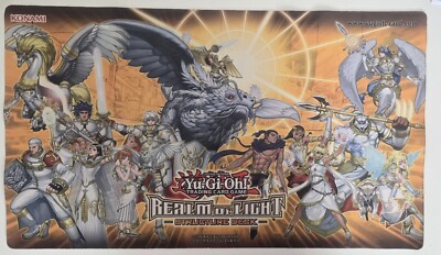 Playmat YuGiOh Structure Deck Realm Of Light Mat 2013 Judgement Dragon-image