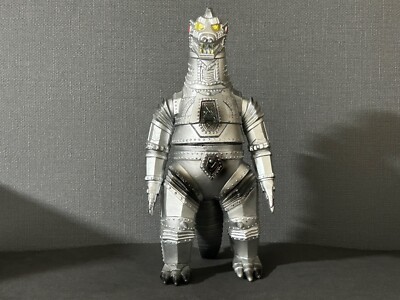 Mechagodzilla  Godzilla Movie Monster 1983 Soft Vinyl Figure BANDAI Vintage .-image