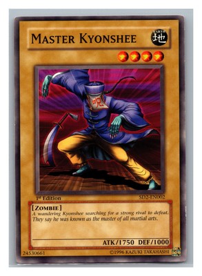 Structure Deck: Zombie Madness #SD2-EN002 Master Kyonshee - 1st Ed.-image