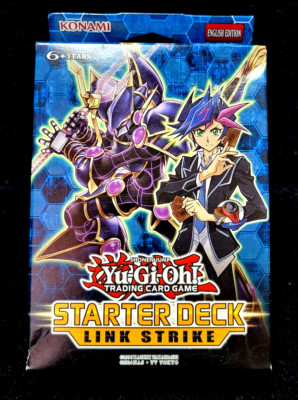 2017 YUGIOH 1ST ED LINK STRIKE STRUCTURE DECK FACTORY SEALED NEW-image
