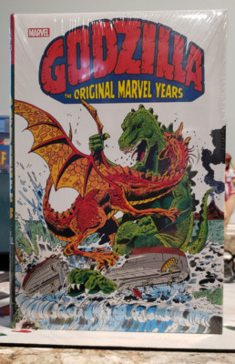 GODZILLA: THE ORIGINAL MARVEL YEARS Omnibus Vol. 1 (2024) HC, DM Variant, NEW-image