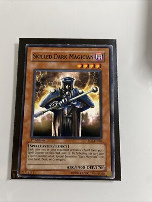 Yu-Gi-Oh! TCG Skilled Dark Magician Structure Deck SD6-EN006 1st Edition Common-image