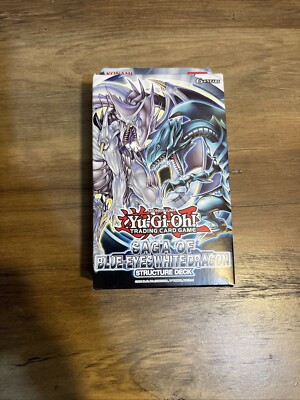 YuGiOh Saga of Blue-Eyes White Dragon Structure Deck Unlimited Edition Sealed-image