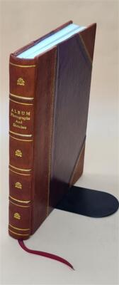 Album Of Photographs And Sketches With A Portfolio Of Panormaic [Leather Bound]-image