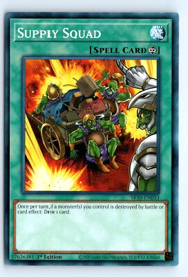 Yu-Gi-Uh Supply Squad #SR10-EN033 Structure Deck: Mechanized Madness tcg LP-image
