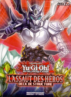 YU GI OH! DECK DE STRUCTURE L'ASSAUT DES HEROS-image