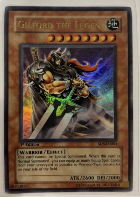 Yu-Gi-Oh! TCG Gilford the Legend Structure Deck SD5-EN001 1st Edition Ultra Rare-image