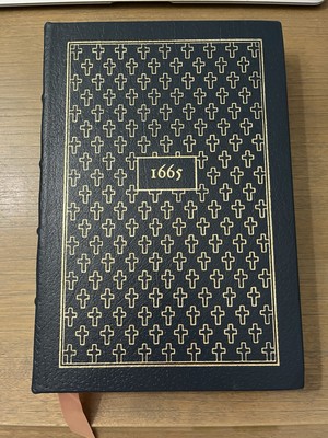 The Easton Press A Journal Of The Plague Year Leather Bound 1978-image