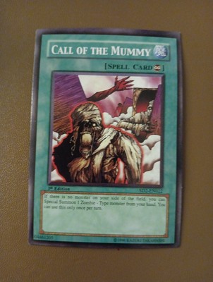 Call of the Mummy SD2-EN022 Structure Deck: Zombie Madness 1st Edition-image