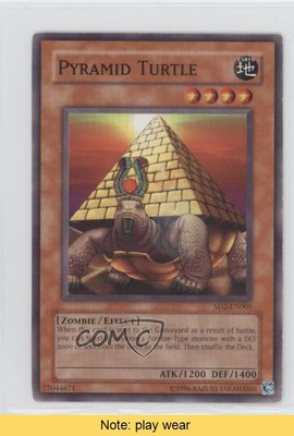 2005 Yu-Gi-Oh! Zombie Madness Structure Deck Unlimited Pyramid Turtle READ 2u3-image