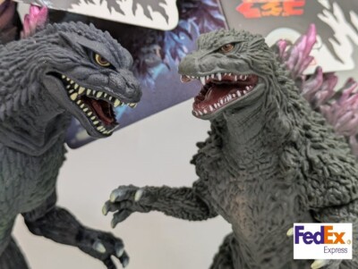 Movie Monster Series Godzilla 2000 Millennium Godzilla ver.2.0 +  ver.1.0 JAPAN-image