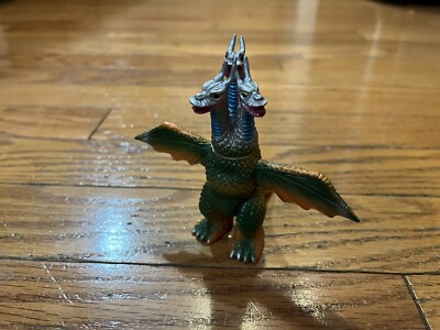 + Bullmark Iwakura Toho 2004 Godzilla Mini Ghidorah Vinyl Figure 3.5