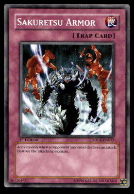 Dark Emperor Structure Deck #SDDE-EN033 Sakuretsu Armor (Silver)-image