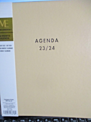 Modern Expressions  Spiral Bound 2023/2024 Agenda Planner Journal /-image