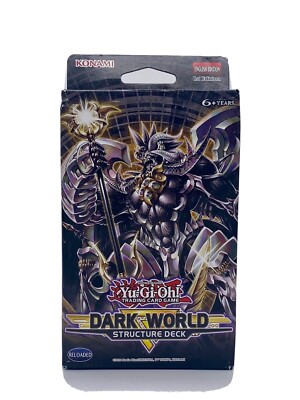 Yu-Gi-Oh! Dark World Structure Deck TCG 1st Edition Trading Card Game NEW!-image