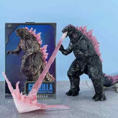 Godzilla Vs King Kong Action Figure Collection Model Evolved Ver Pink Back 16cm-image