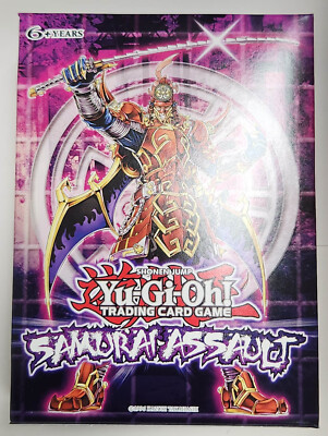 YUGIOH SAMURAI ASSAULT SPECIAL EDITION FACTORY SEALED NEW (3 BOOSTERS + PROMO)-image