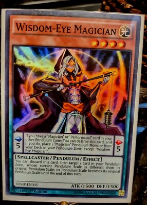Wisdom-Eye Magician SDMP-EN005 Structure Deck: Master of Pendulum 1st Edition-image