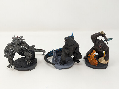 Godzilla vs King Kong Bandai HG D+ Figure Set Mechagodzilla Toho Kaiju Figure-image