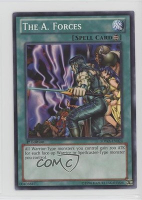 The A Forces 1st Ed. YuGiOh Samurai Warlords Structure Deck #SDWA-EN024 0ie5-image