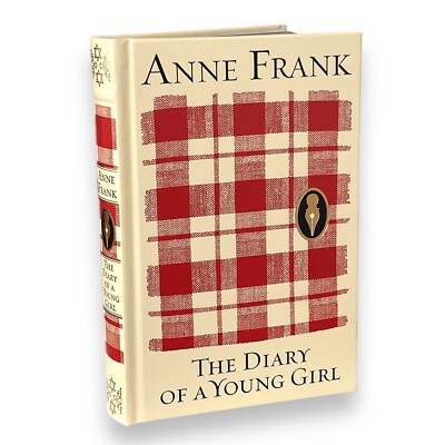 THE DIARY of a YOUNG GIRL by Anne Frank Leather Bound Collectible Deluxe Gift-image