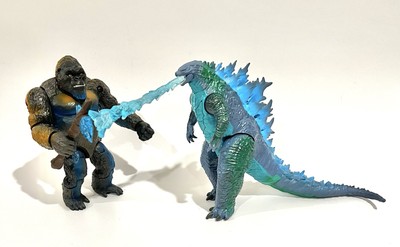Godzilla X Kong Hollow Earth Playmates Exclusive Set Figures Lot-image