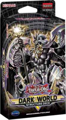 1x YUGIOH DARK WORLD STRUCTURE DECK (FACTORY SEALED) NEW-image