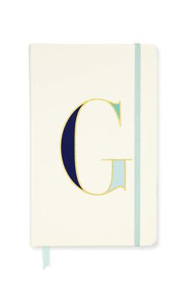Kate Spade New York Take Note Large Leatherette Initial Notebook Bound Journa...-image