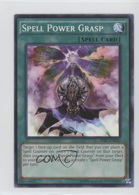 Spell Power Grasp YuGiOh casters' Command Structure Deck #SDSC-EN020 2009 0rq9-image
