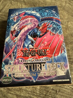 Yugioh Structure Deck Sealed Box First Edition  Fury From The Deep-image