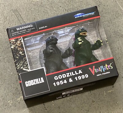 AUG212421: Diamond GODZILLA 1954 & GODZILLA 1999  VINIMATE 4 INCH VINYL 2 PACK-image