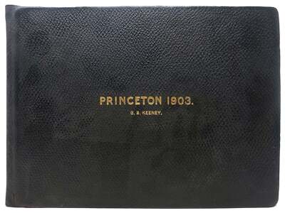 Class Photograph Album, C B Former Owner Woodrow Keeney / PRINCETON 1903 1st ed-image