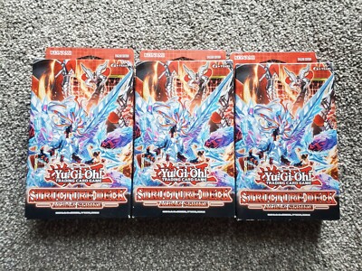 3x Albaz Strike Branded Structure Deck Factory Sealed 1st Edition Yugioh-image