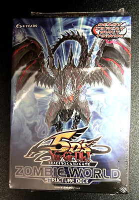Yu-Gi-Oh! 5Ds Zombie World Structure Deck TCG Unopened, Sealed-image