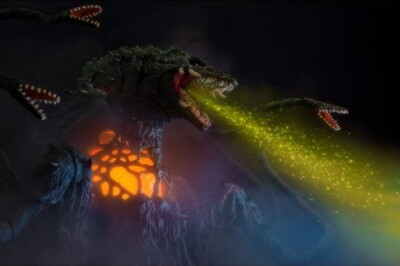 NEW S.H.MonsterArts Biollante Special Color Ver. Figure Godzilla Bandai Japan-image