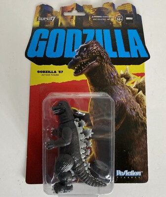 Super 7 GODZILLA '57 Reaction Figure New 3.75” Figure-image