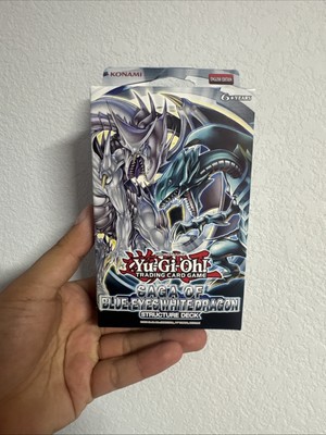 YuGiOh Saga of Blue-Eyes White Dragon Structure Deck Unlimited Edition Sealed-image