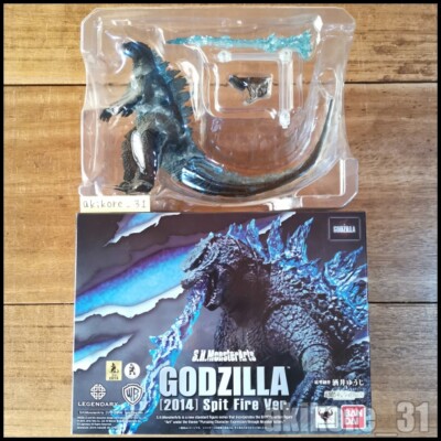 S.H.MonsterArts GODZILLA 2014 SPIT FIRE Ver Action Figure BANDAI-image