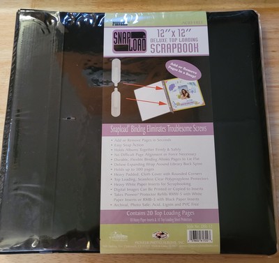 Pioneer Leatherette Post Bound Album 12