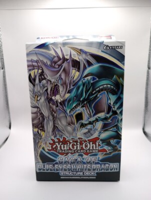 YuGiOh Saga of Blue-Eyes White Dragon Structure Deck Unlimited Edition Sealed-image