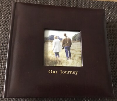 Our Journey Photo Album - With Every Step Love Grows - NIB, Photo Size 4” X 6”-image