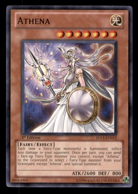 Yugioh Athena #SDLS-EN012 Structure Deck: Lost Sanctuary LP-image