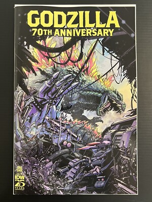 GODZILLA 70th ANNIVERSARY #1 CVR C 1:10 ZORNOW VAR IDW 2024 PROSHIPPER-image