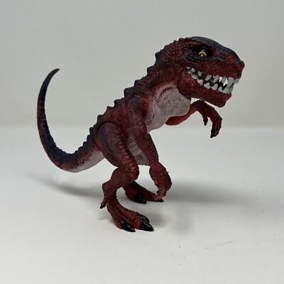 Vintage Toho Dinosaur Figure Red 1998 Trendmaster Baby Godzilla-image