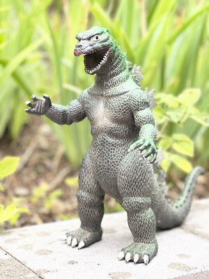 1985 Godzilla Figure Toy 13” Togo Co. LTD Imperial-image